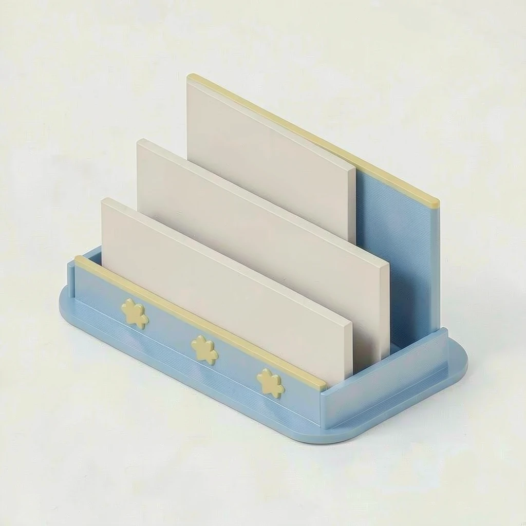 Petal Palette + Compact Stand — In use. Styling contents are not included. Confirm actual package dimensions before ordering.