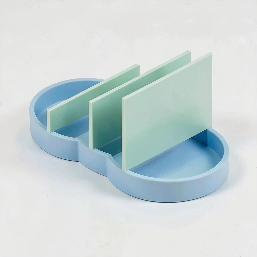 Cloud Compact Pouch Insert — The full look. Intended product design; actual colour, finish and fit are confirmed before printing.