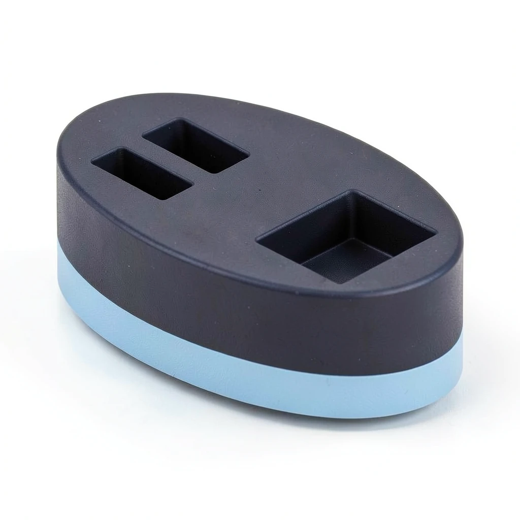 Pebble USB Keeper — The full look. Intended product design; actual colour, finish and fit are confirmed before printing.