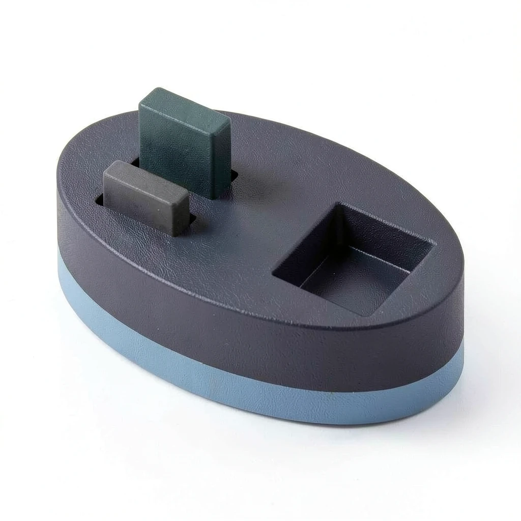Pebble USB Keeper — In use. Styling contents are not included. Confirm actual package dimensions before ordering.