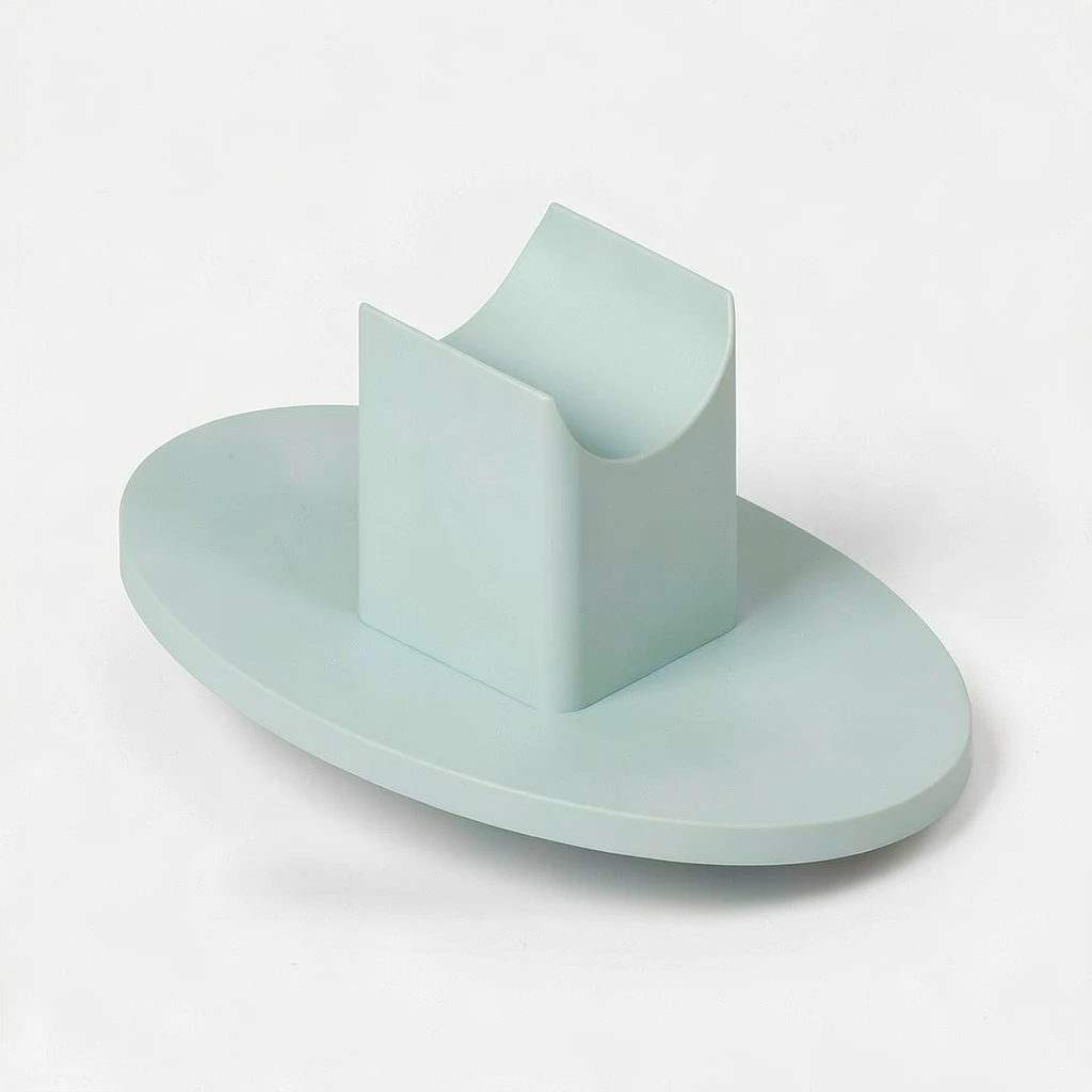 Pebble Glasses Rest — The full look. Shown in an alternative Mint/Mint colour combination. Intended product design; actual colour, finish and fit are confirmed before printing.