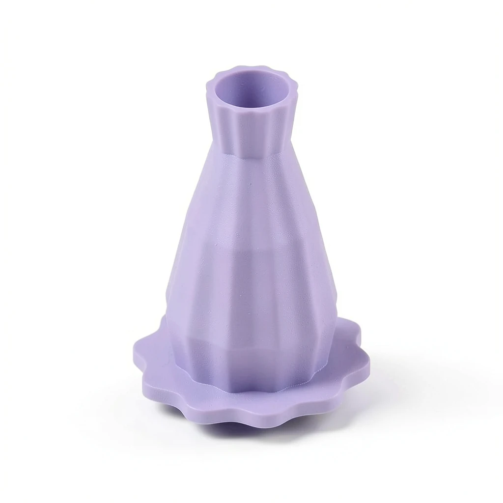 Daisy Dry Stem Vase — The full look. Intended product design; actual colour, finish and fit are confirmed before printing.