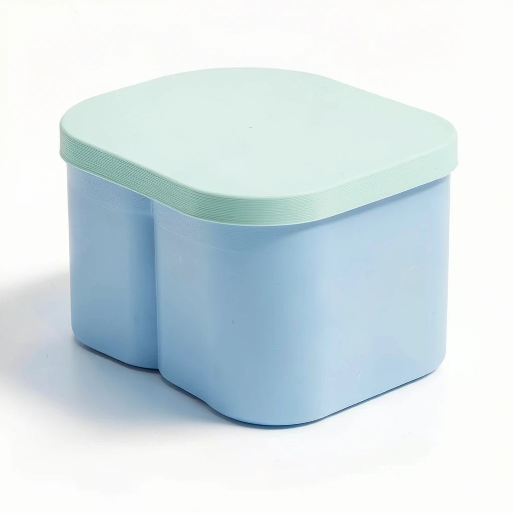 Cloud Scrunchie Box — The full look. Intended product design; actual colour, finish and fit are confirmed before printing.